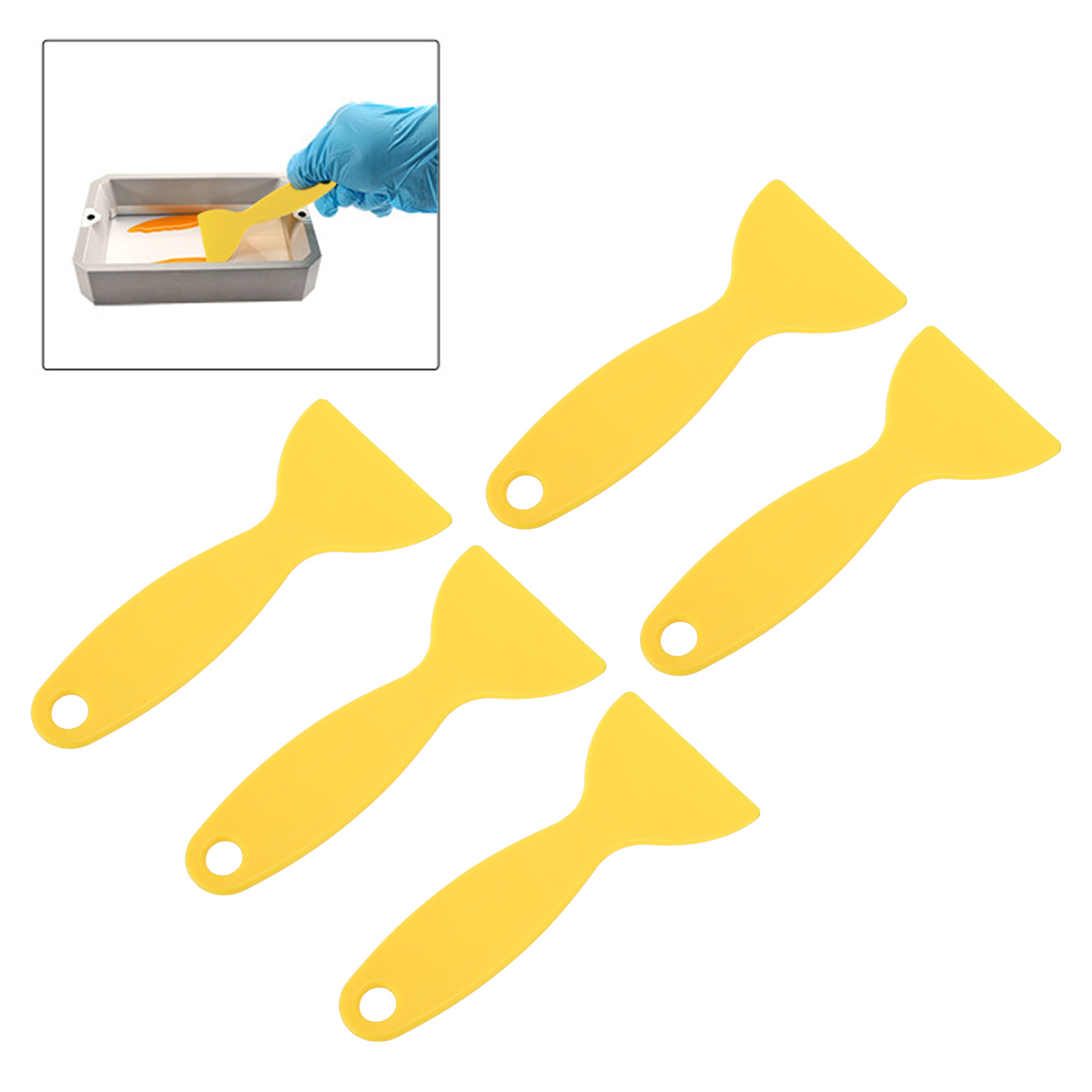 Print Removal Spatula - 5pcs 3D Printer Spatula Flexible Plastic