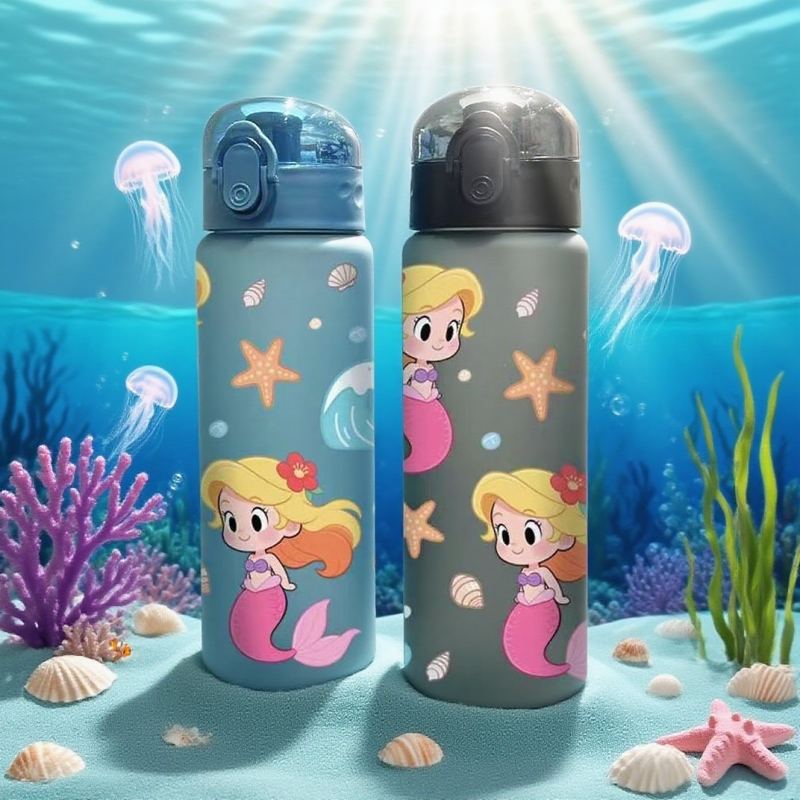 3D Printing In Food - 3D Printed 780ML Mermaid Pattern Water