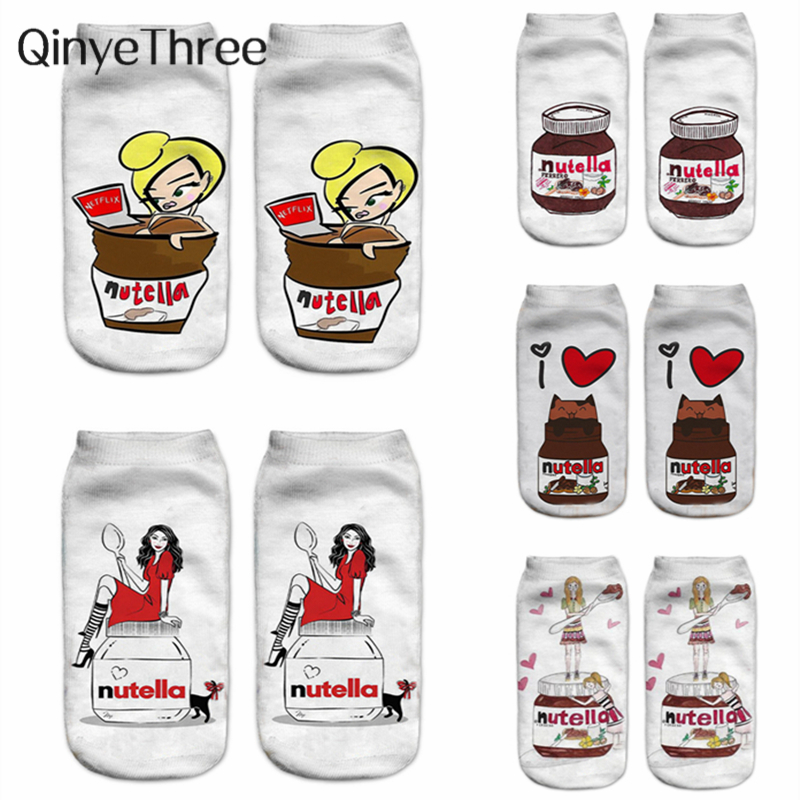 3D Printing In Food - New Funny 3D Print Socks Cute