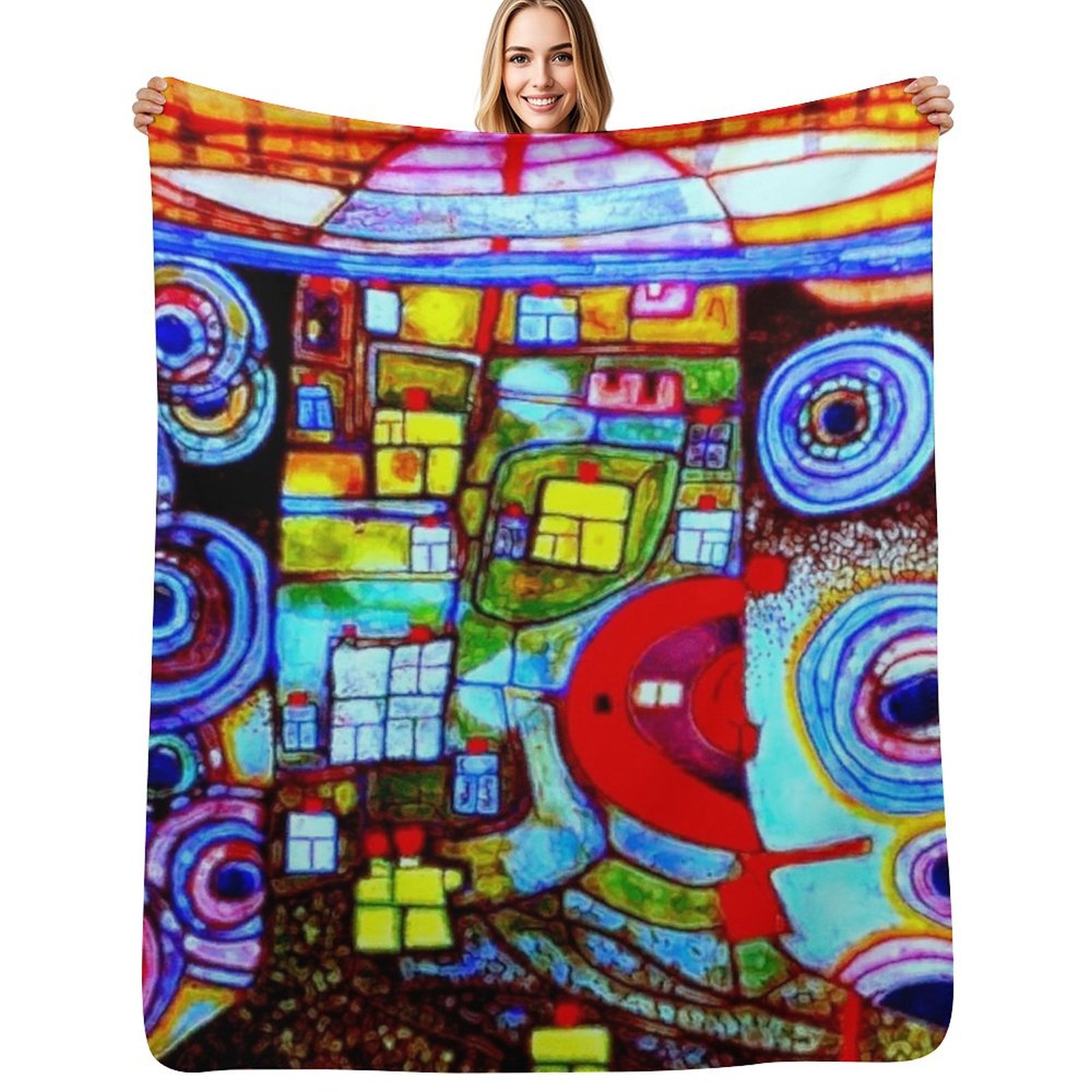 3D Printing Qatar - Qatar 813 neon Throw Blanket Soft