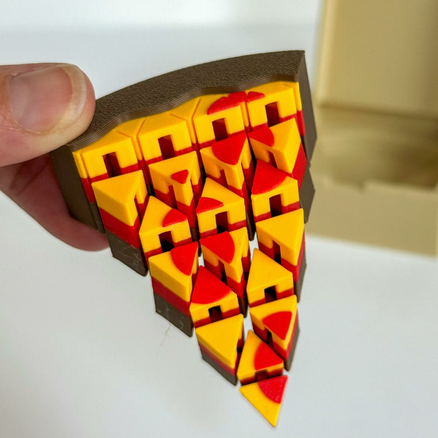 3D Printing In Food - 3D Printed Mini Pizza sculpture Figurine,