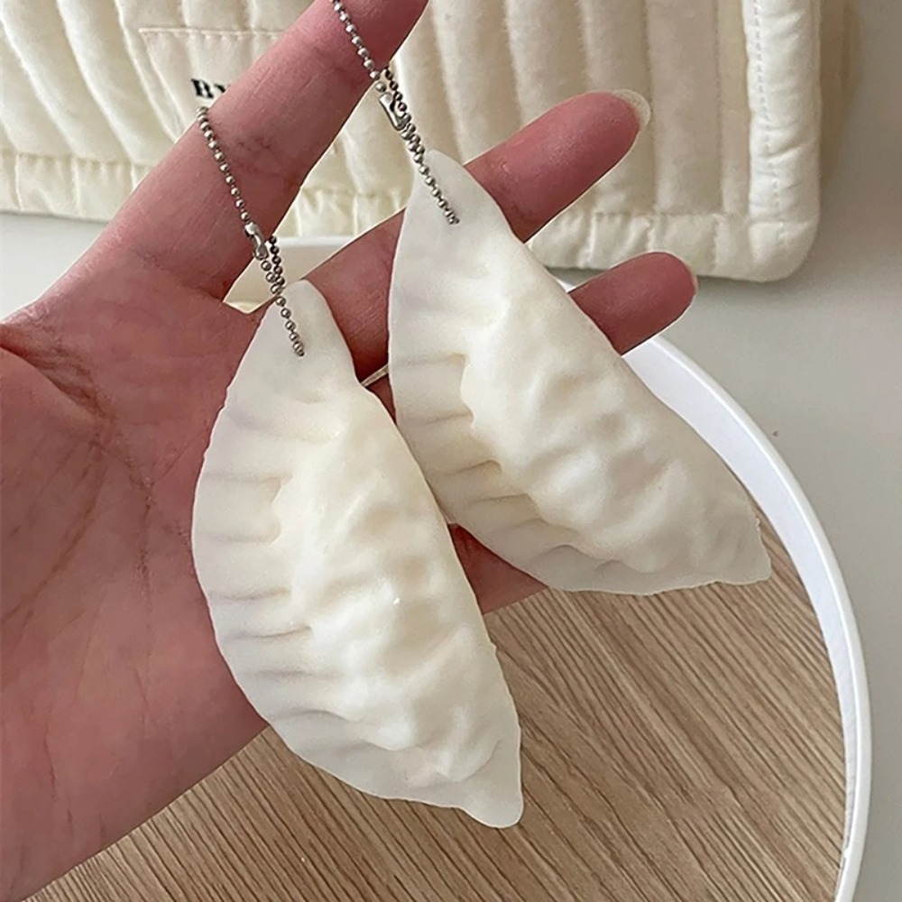 3D Printing In Food - Mini Simulation Food Dumplings Keychain Stress
