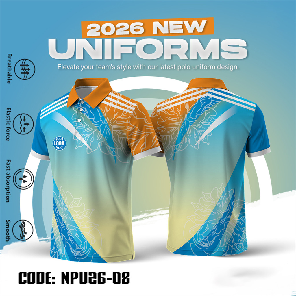 3D Printing On Fabric - FREE CUSTOM 2026 NEW UNIFORMS POLO