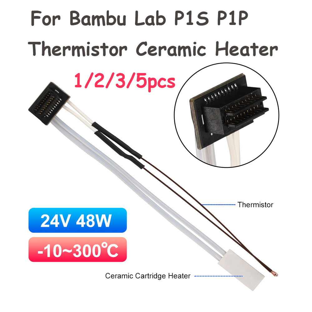 3D Printing Bambu - For Bambu Lab P1S P1P Thermistor