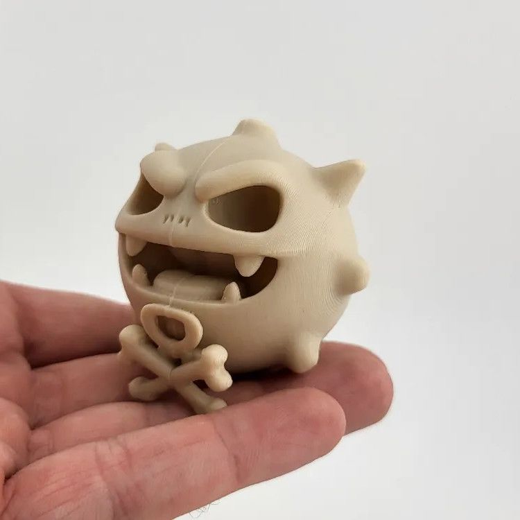 3D Printing Game - Pokémon Skeletal Fossil Figure Model 3D