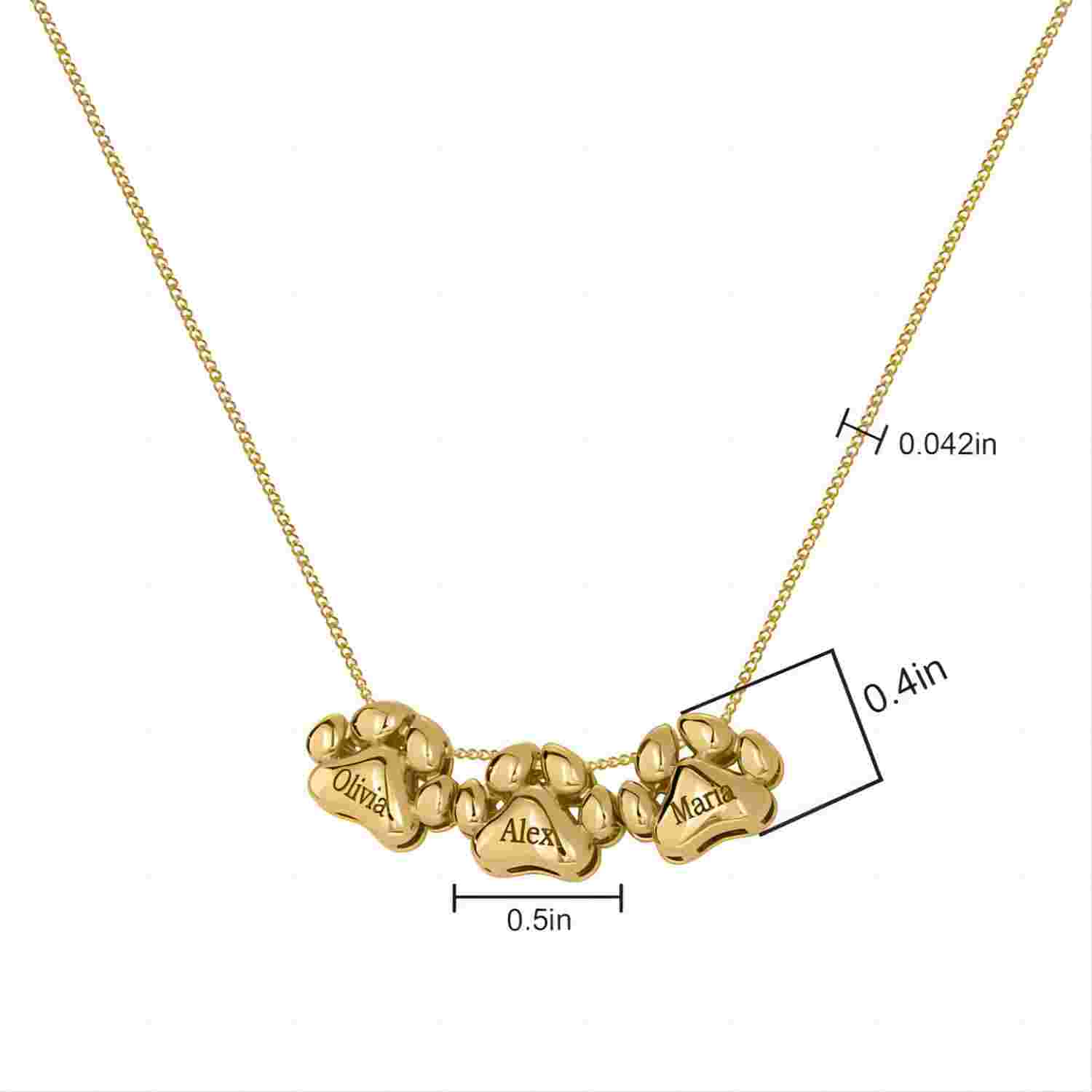 3D Luxury Paw Bracelet Custom  - 3D Printing Link ulasan dan harga