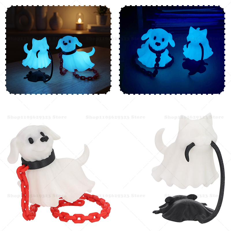 3D Printed Glow In Dark Ghost  - 3D Printing Ghosting ulasan dan harga