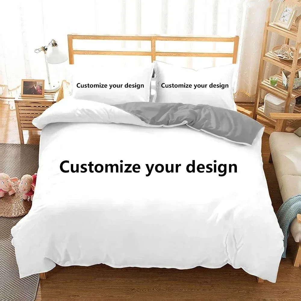 Custom King Queen Duvet Cover  - 3D Printing On Fabric ulasan dan harga