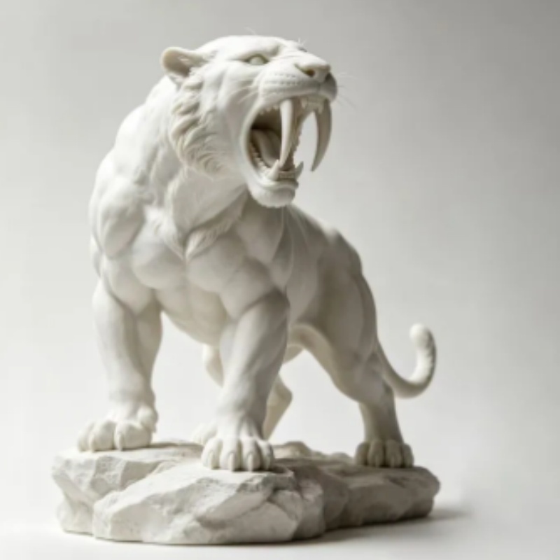 3D‑Printed Plastic Saber‑tooth - 3D Printing Tooth ulasan dan harga