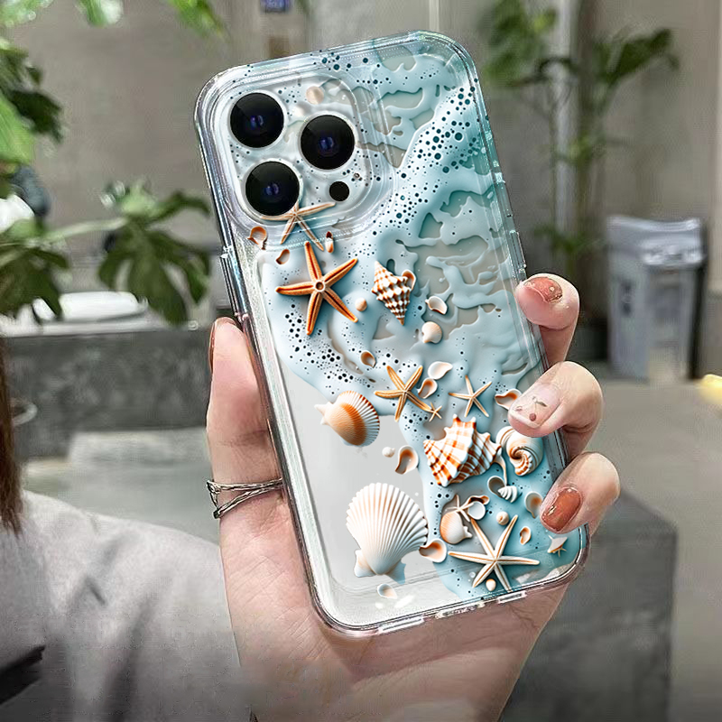 3D Beach Starfish Shell Phone  - 3D Printing Iphone ulasan dan harga