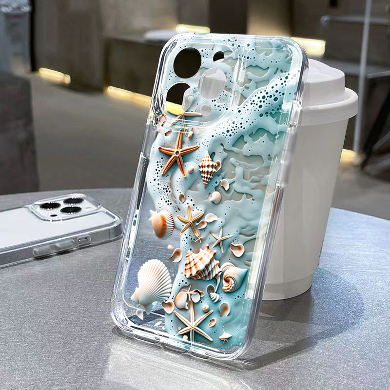 3D Beach Starfish Shell Phone  - 3D Printing Iphone ulasan dan harga