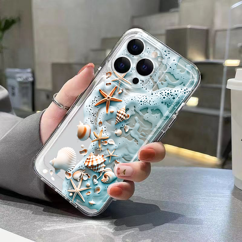 3D Beach Starfish Shell Phone  - 3D Printing Iphone ulasan dan harga