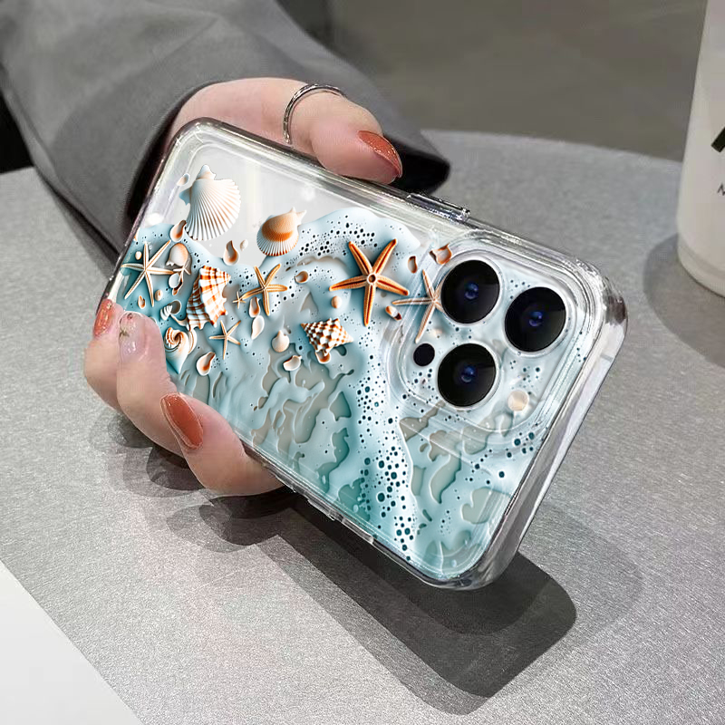 3D Beach Starfish Shell Phone  - 3D Printing Iphone ulasan dan harga