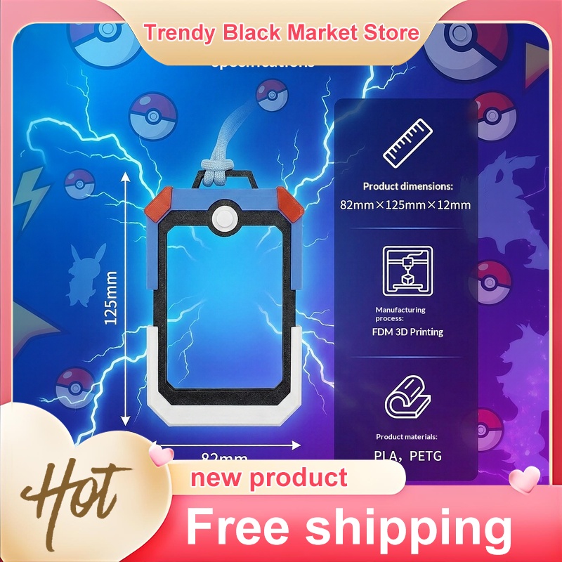 PTCG Pokemon Card Brick Displa - 3D Printing Pla ulasan dan harga