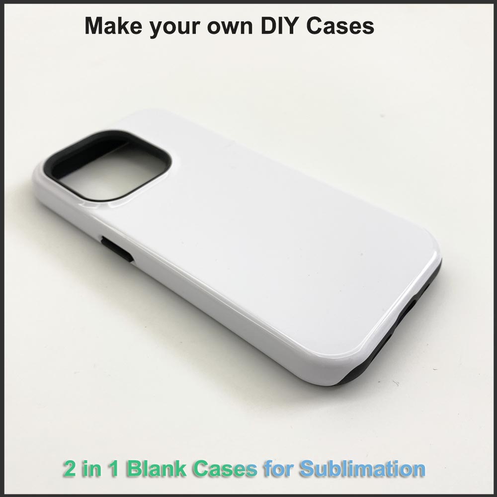 5 pcs 2 in 1 Blank Phone Case  - 3D Printing Iphone ulasan dan harga