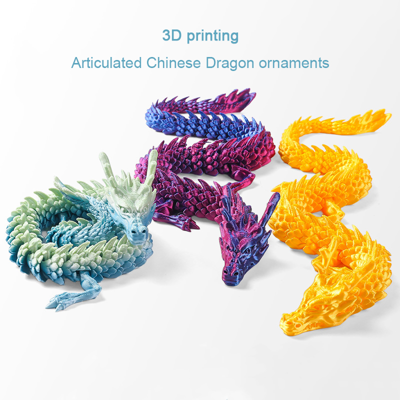 3D Printing Dragon Ornaments C - 3D Printing Pla ulasan dan harga