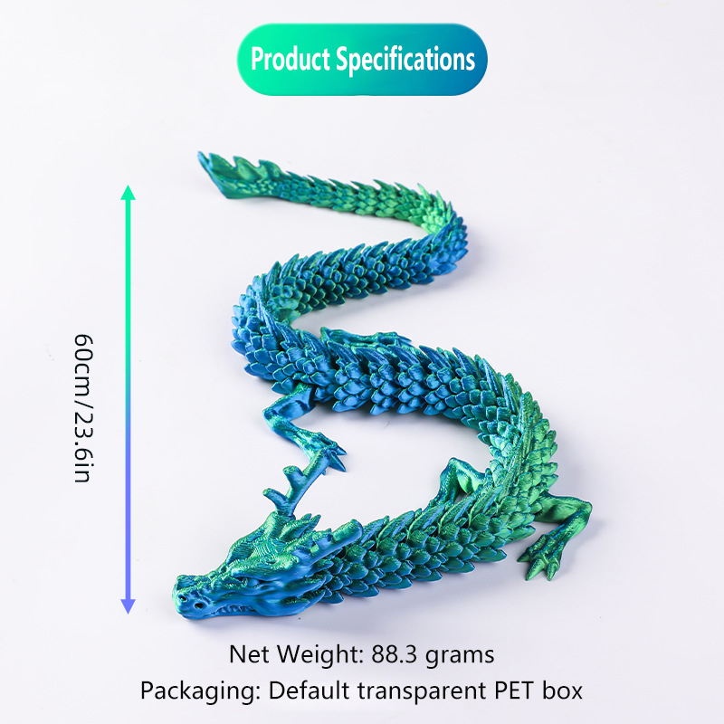 3D Printing Dragon Ornaments C - 3D Printing Pla ulasan dan harga
