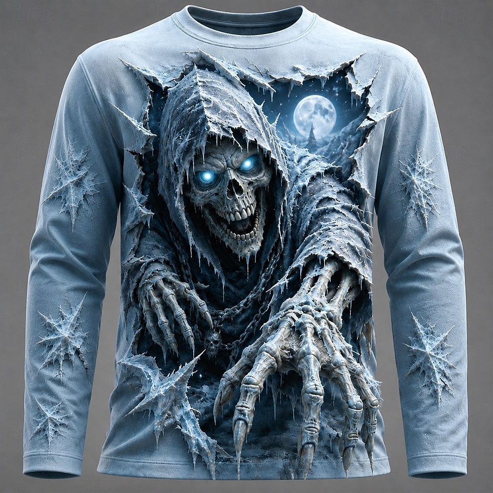 Halloween Men 3D Graphic Print - 3D Printing Service ulasan dan harga