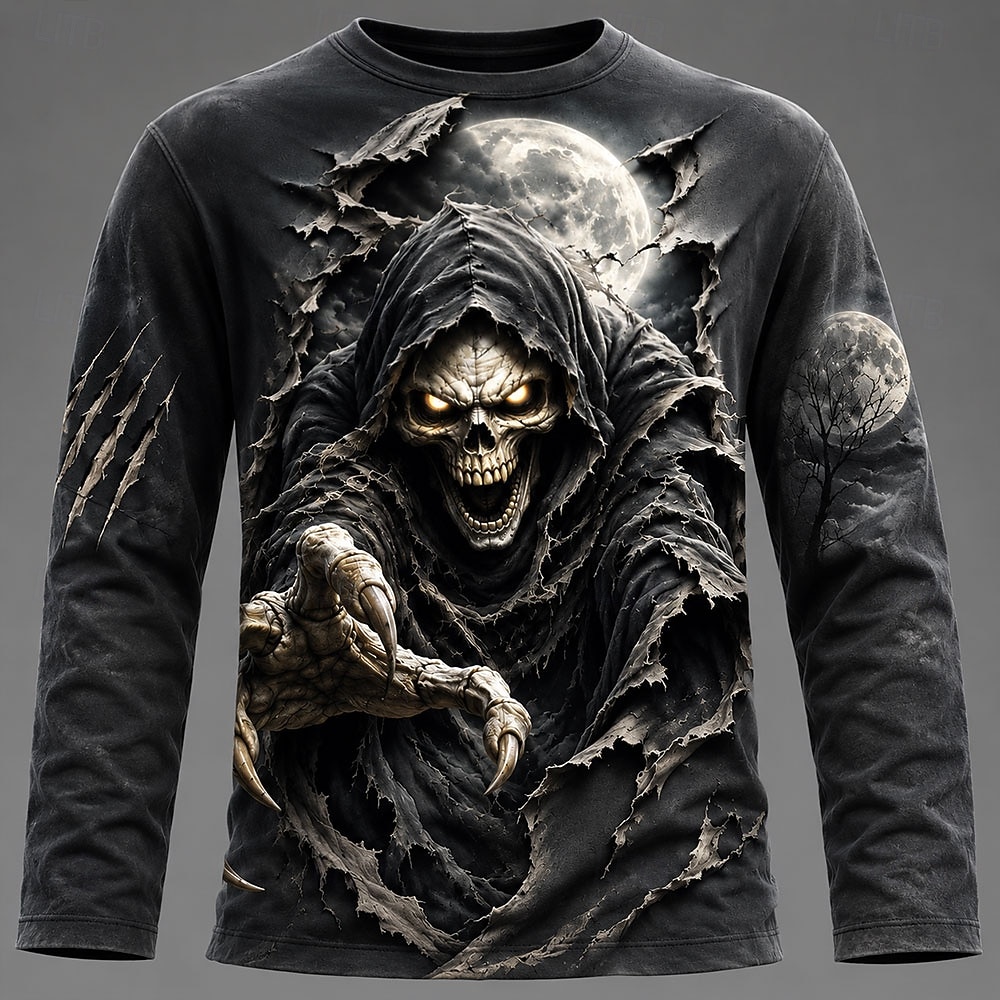 Halloween Men 3D Graphic Print - 3D Printing Service ulasan dan harga