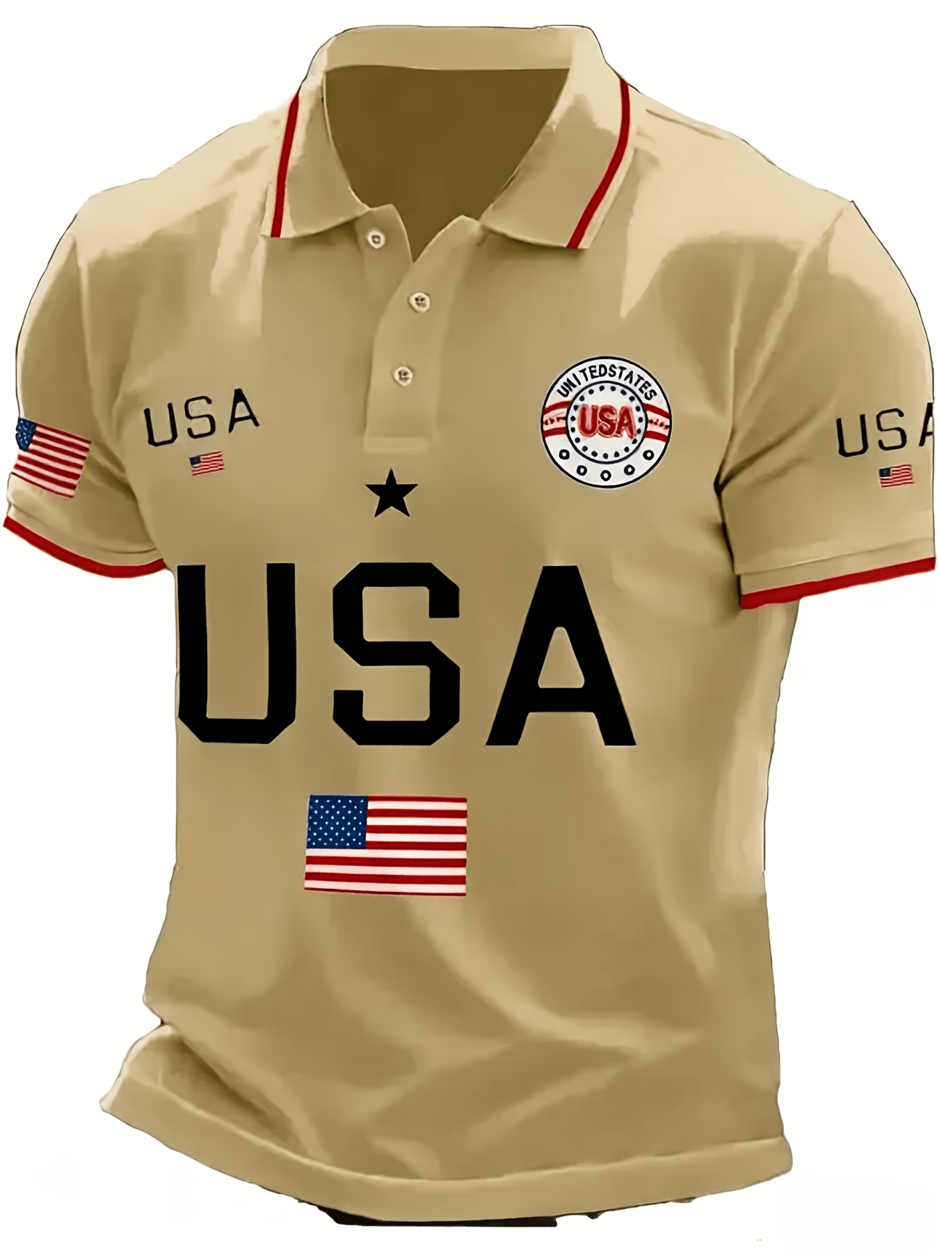 Men's USA 250th Anniversary Po - 3D Printing Eagle ulasan dan harga