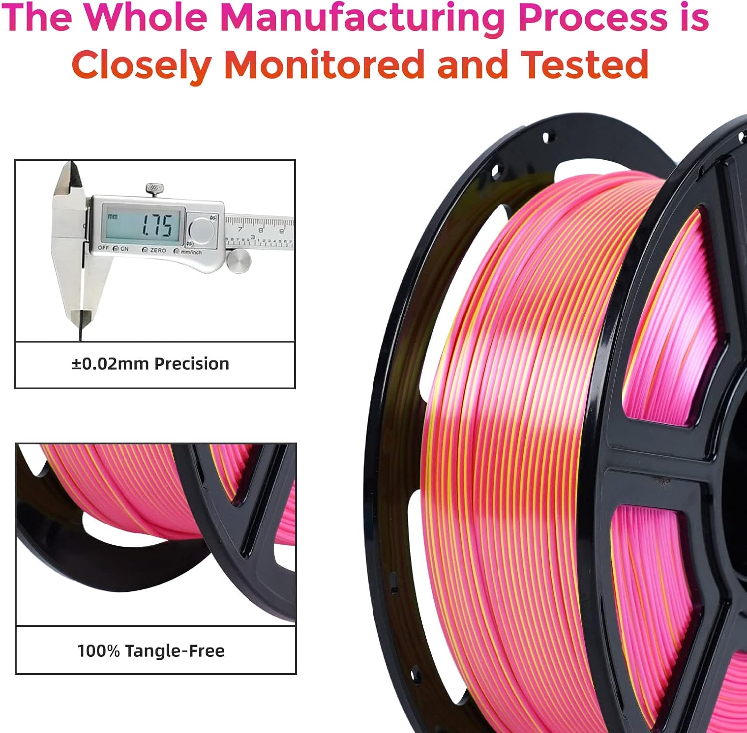 ADLAYER PLA Silk 3D Printer Fi - 3D Printing Link ulasan dan harga