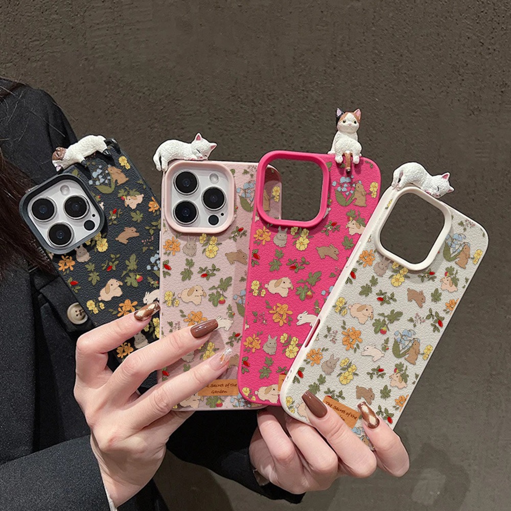 3D Cute Cat Dog Rabbit Pattern - 3D Printing Case ulasan dan harga