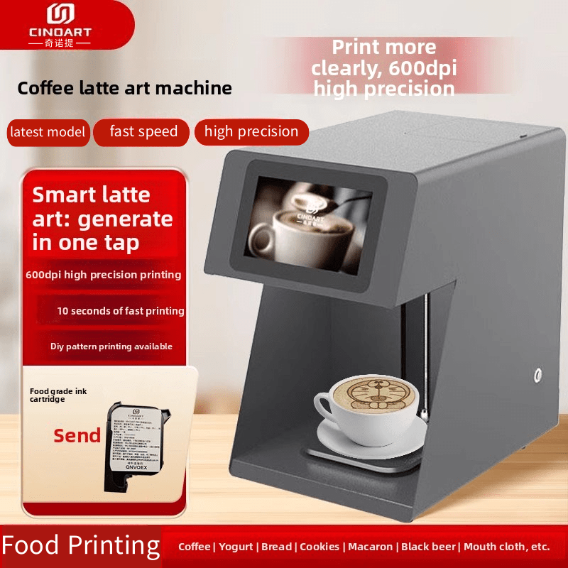 CINOART 3d Latte Art Coffee Pr - 3D Printing In Food ulasan dan harga