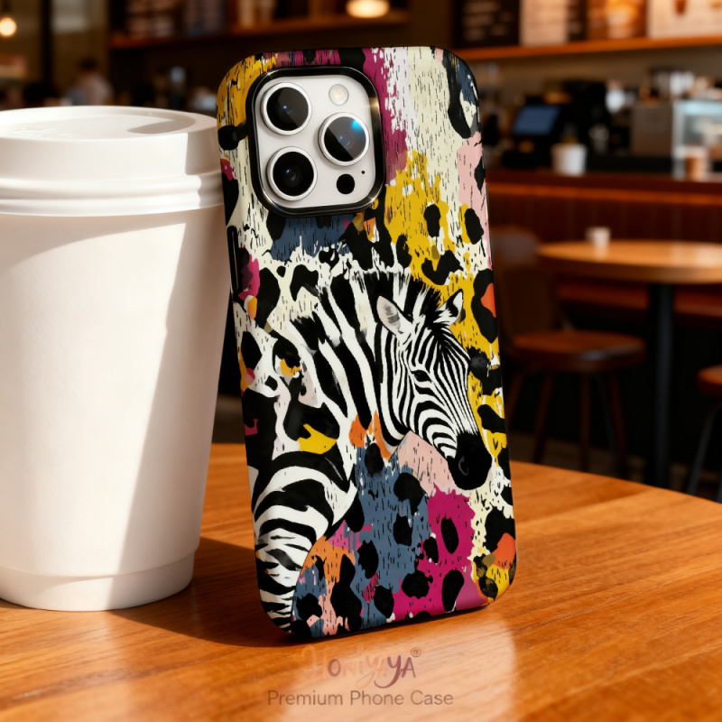 Shock Absorption Zebra Print P - 3D Printing Iphone ulasan dan harga