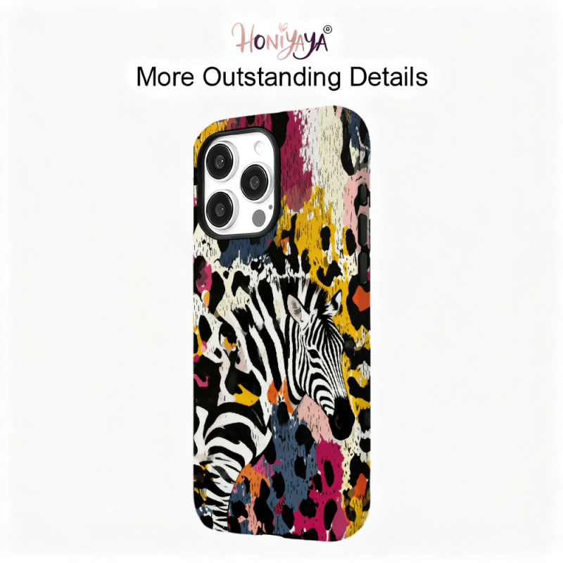 Shock Absorption Zebra Print P - 3D Printing Iphone ulasan dan harga
