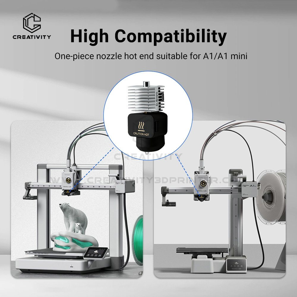 Hotend Kit For Bamboo A1/A1 Mi - 3D Printing Bambu ulasan dan harga