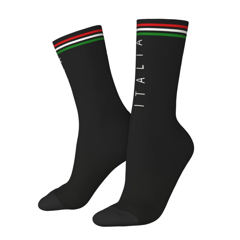Custom Cool Italy Flag Socks W - 3D Printing Qatar ulasan dan harga