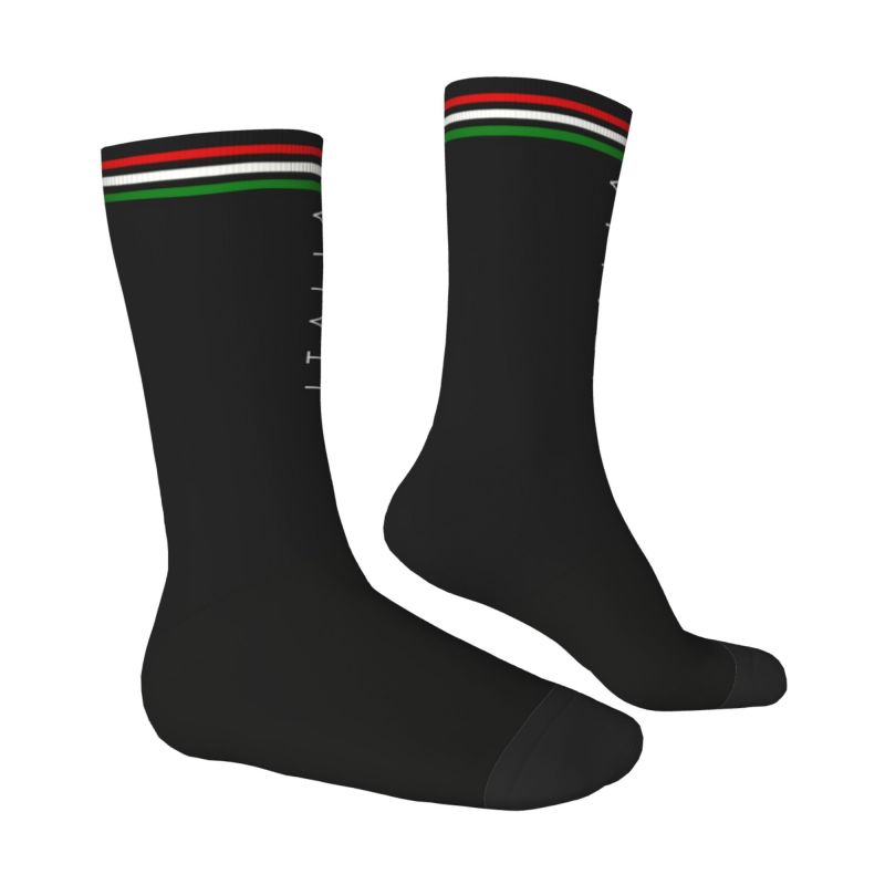 Custom Cool Italy Flag Socks W - 3D Printing Qatar ulasan dan harga