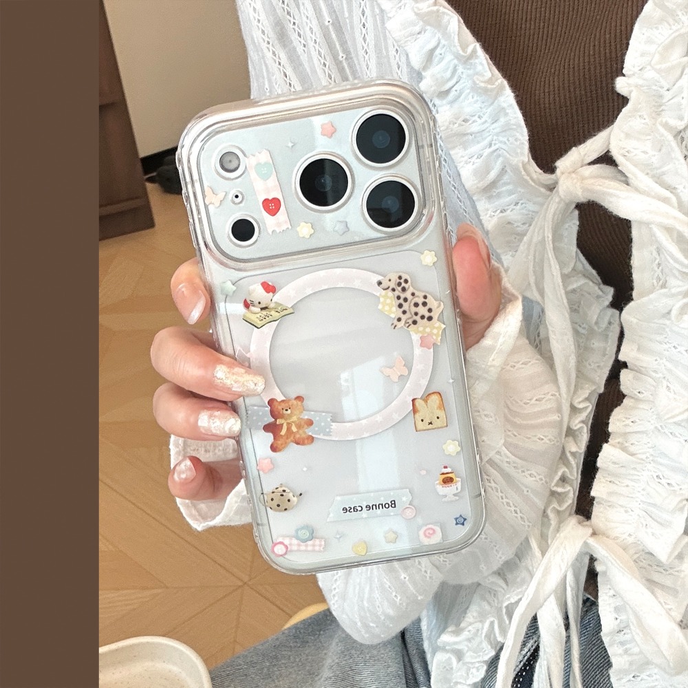 Ins Collage Cartoon Print Tran - 3D Printing Iphone ulasan dan harga