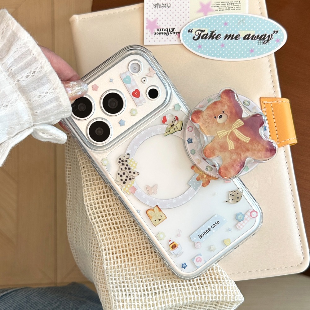 Ins Collage Cartoon Print Tran - 3D Printing Iphone ulasan dan harga