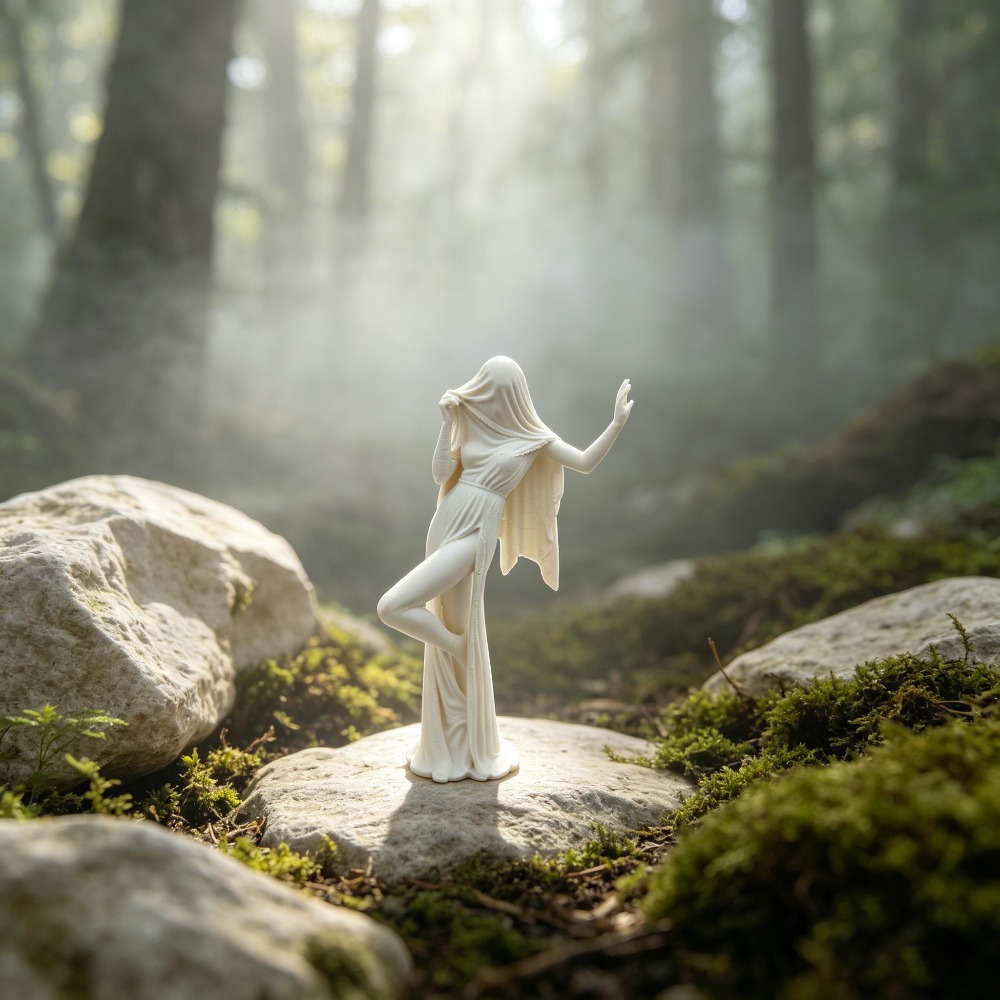 Mystery Dancing Ghost Lady Fig - 3D Printing Ghosting ulasan dan harga