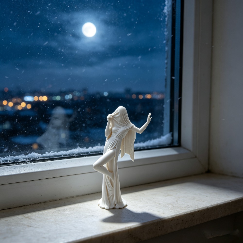 Mystery Dancing Ghost Lady Fig - 3D Printing Ghosting ulasan dan harga