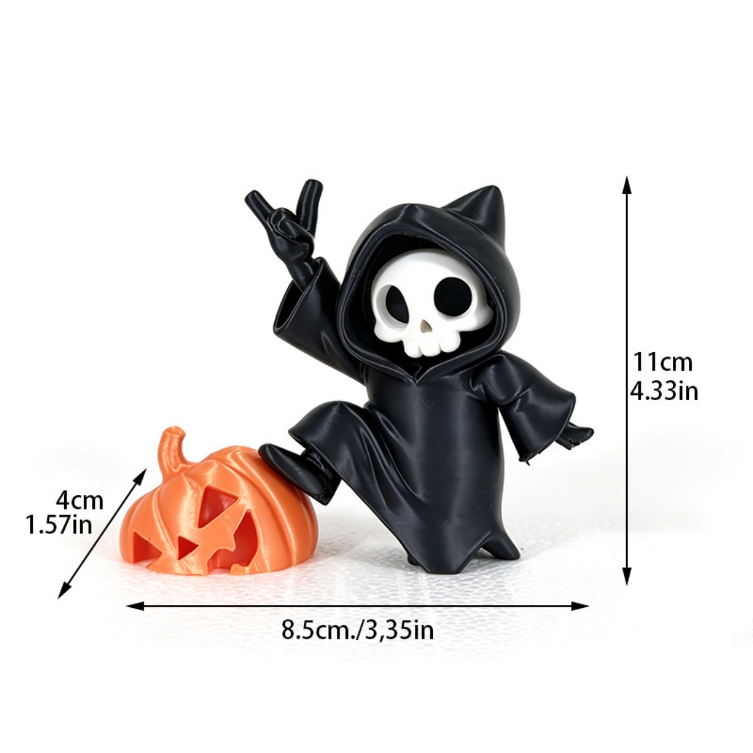 Cat Ear Grim Reaper Halloween  - 3D Printing Ghosting ulasan dan harga