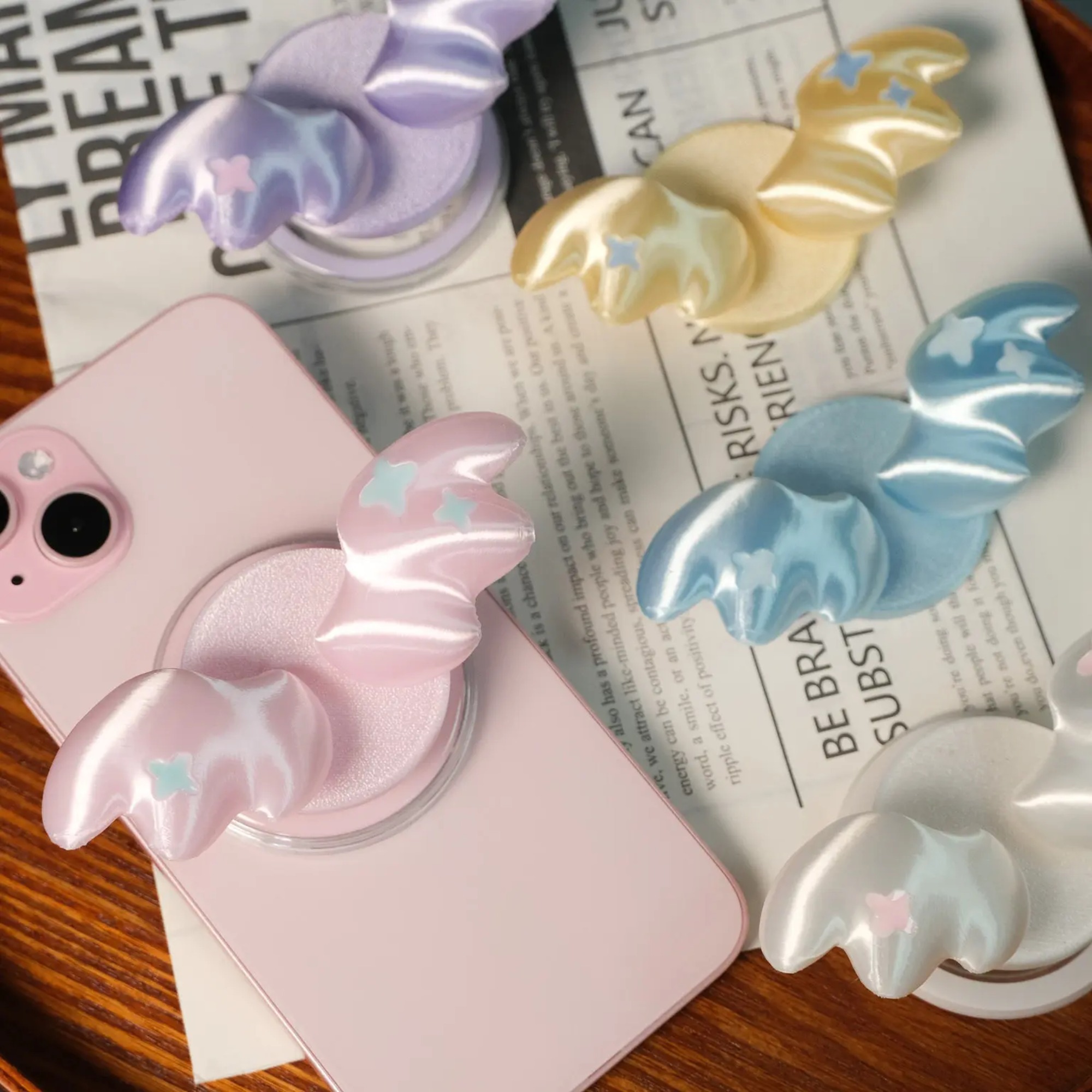 Custom Wing Mobile Phone Stand - 3D Printing Iphone ulasan dan harga