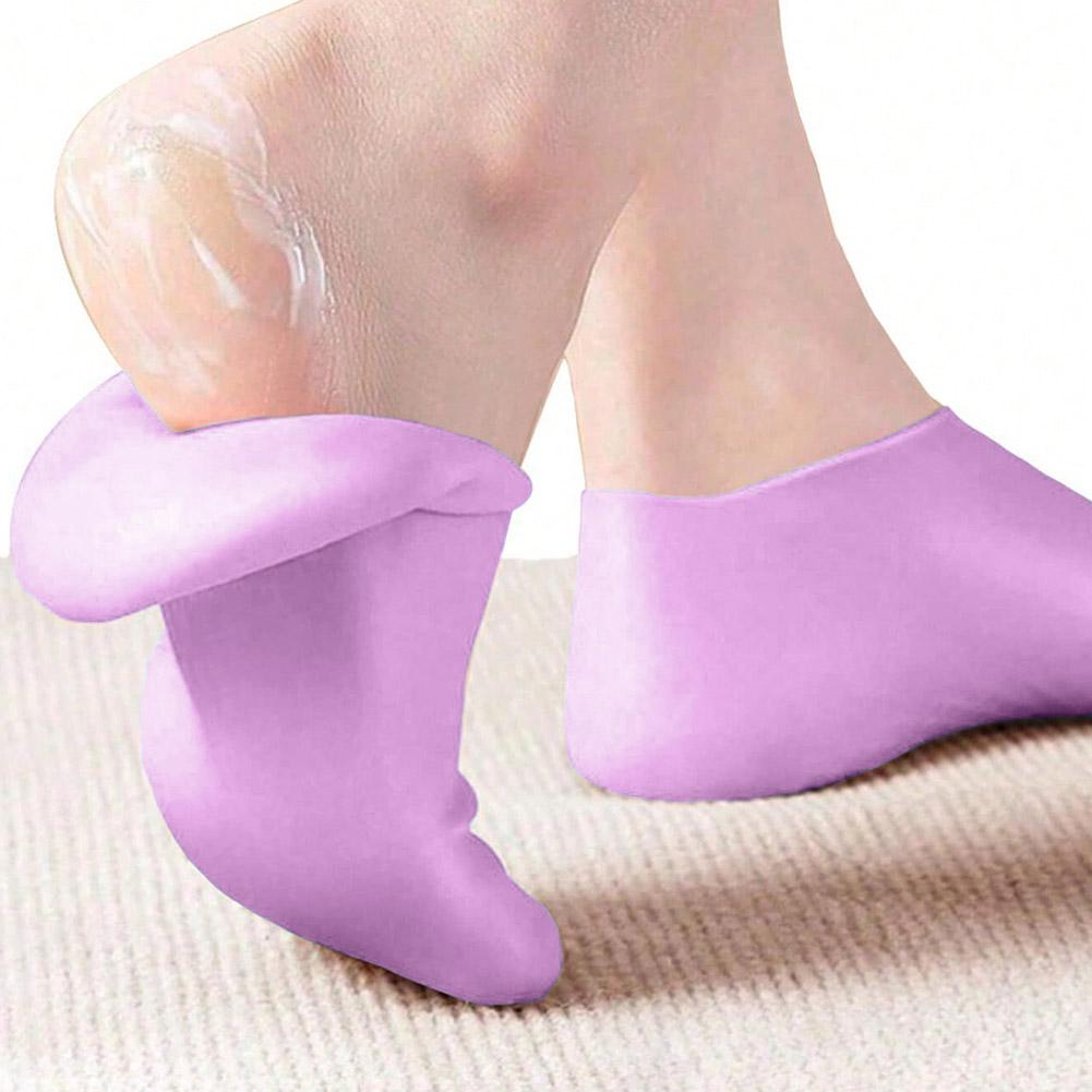 1Pair Silicone Foot Care Socks - Silicone Sock Hotend ulasan dan harga