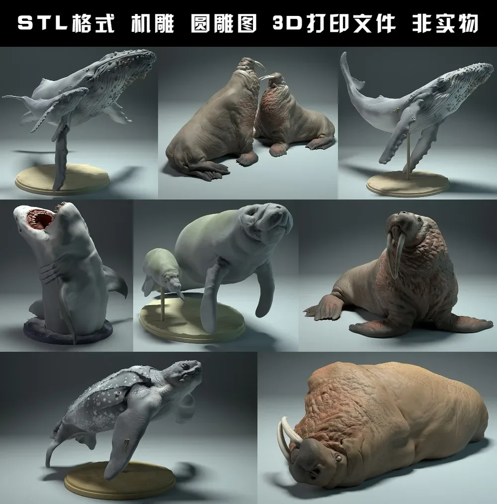 animals, polar bear, takin, wo - 3D Printing Files ulasan dan harga