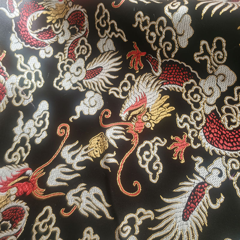 Black dragon style Metallic Ja - 3D Printing On Fabric ulasan dan harga