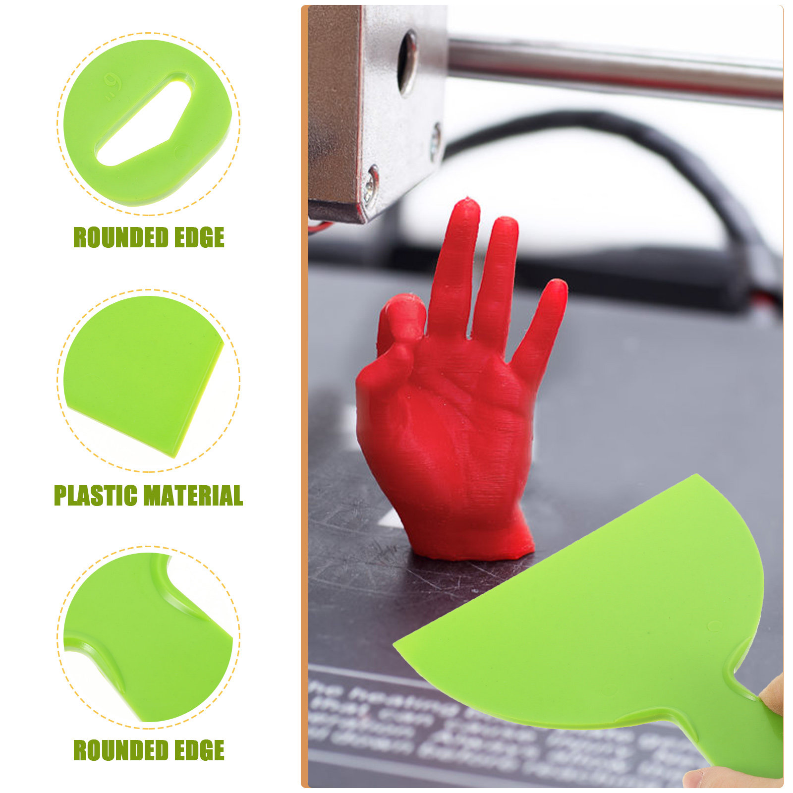 3Pcs 3D Printing Tool Kit Stai - Print Removal Spatula ulasan dan harga