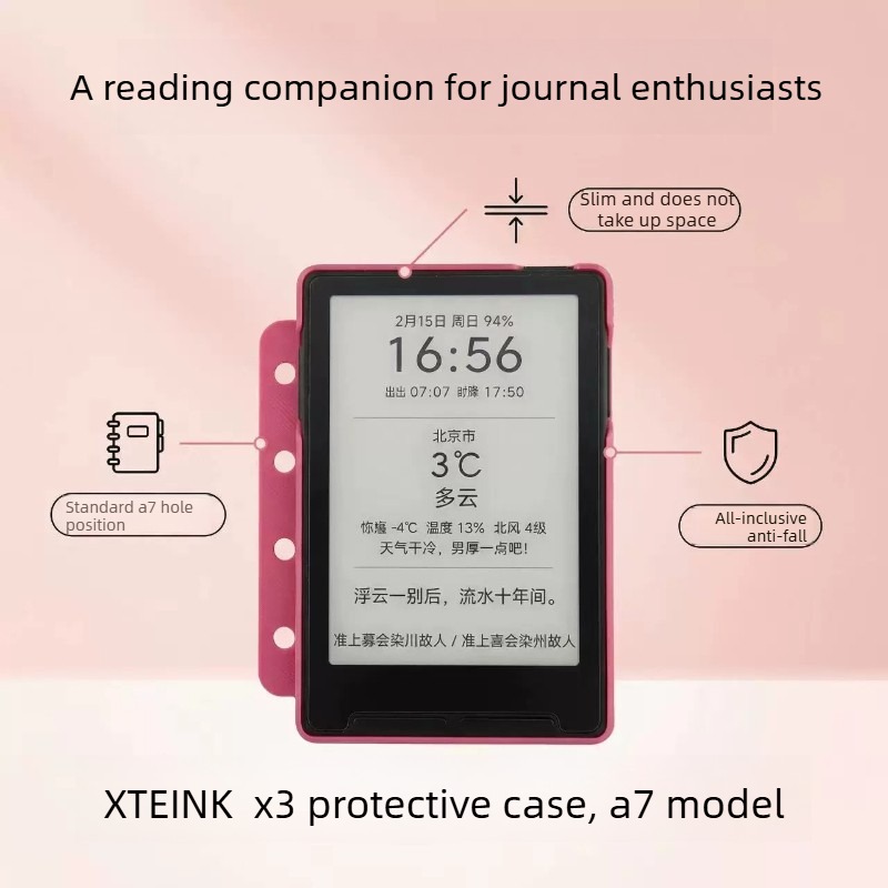 For XTEINK X3 Ink Reader A7 Ha - 3D Printing Case ulasan dan harga