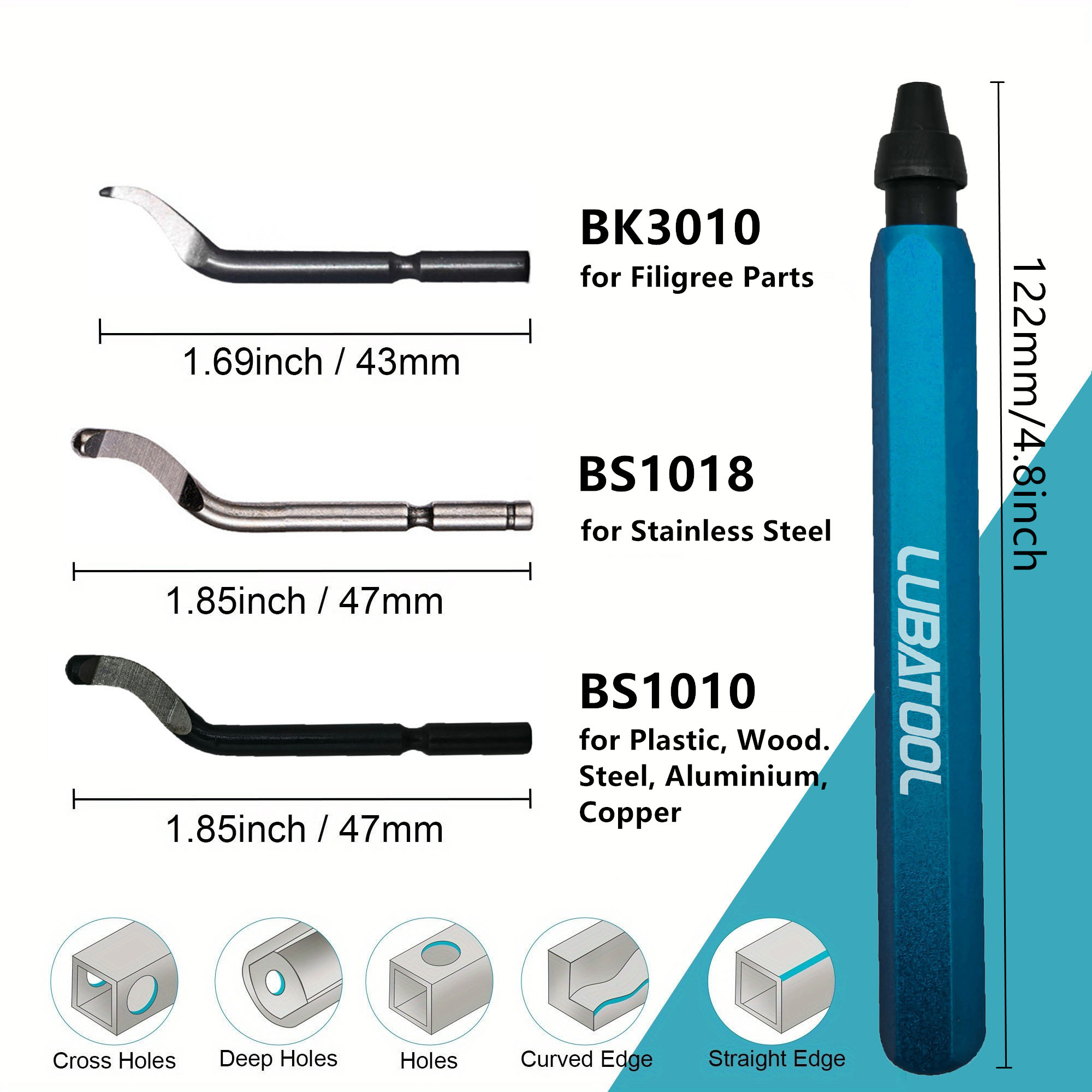 LUBATOOL Deburring Tool with 1 - 3D Printing Files ulasan dan harga