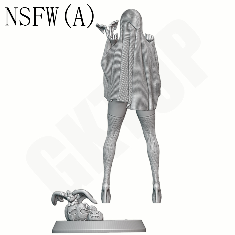 Halloween Ghost Lady 1/24 Scal - 3D Printing Ghosting ulasan dan harga