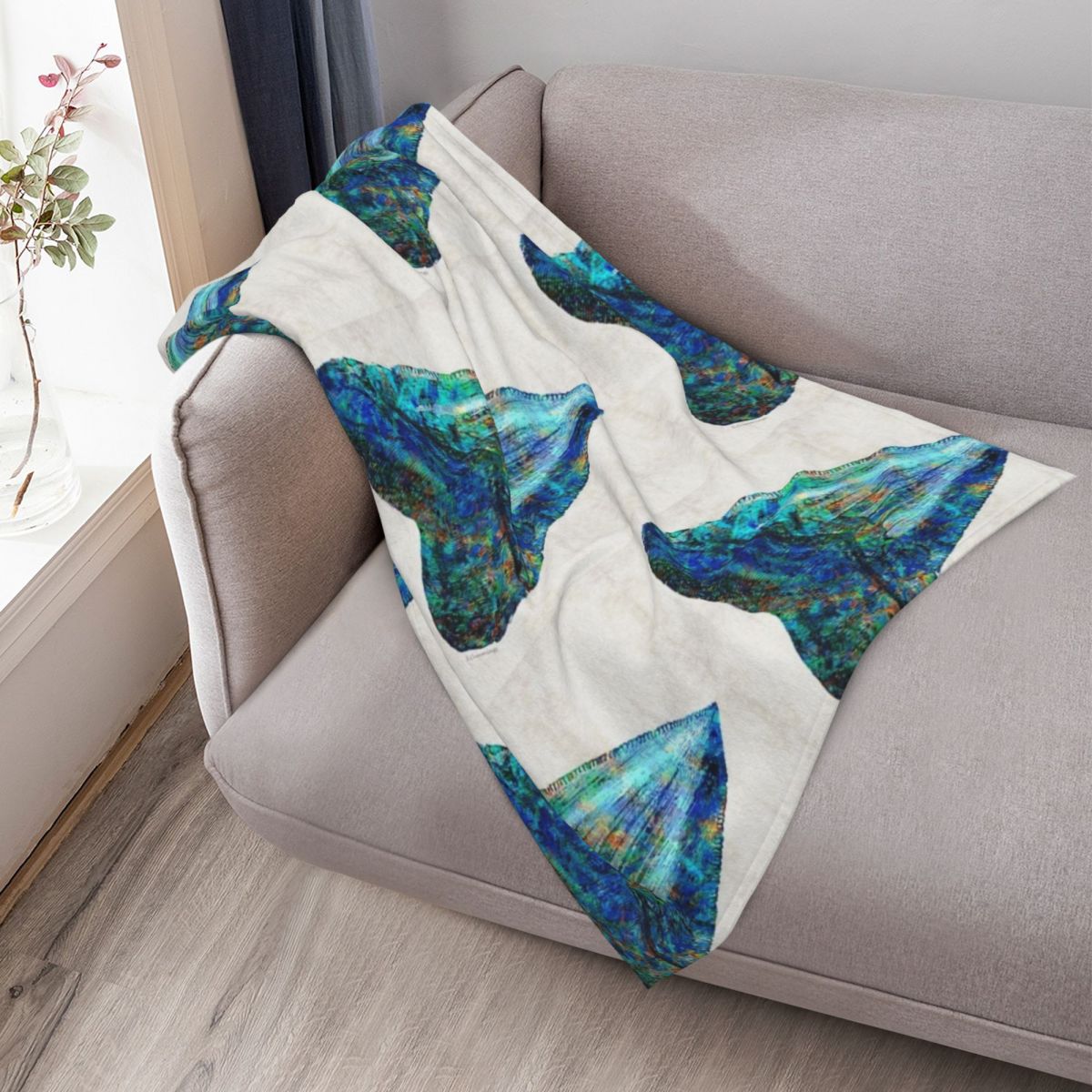 Blue Shark Tooth Art by Sharon - 3D Printing Tooth ulasan dan harga