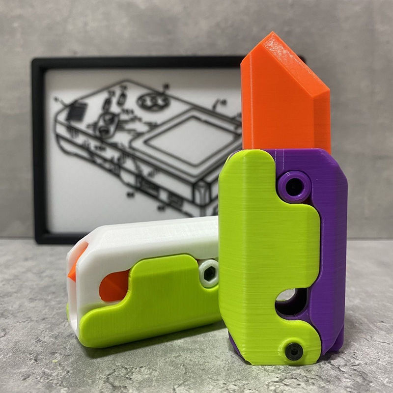 New Knife Fidget Toy 3D Printi - 3D Printing Files ulasan dan harga
