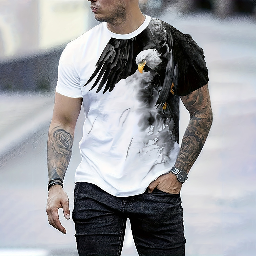 Retro Fashion Trend Eagle-shap - 3D Printing Eagle ulasan dan harga