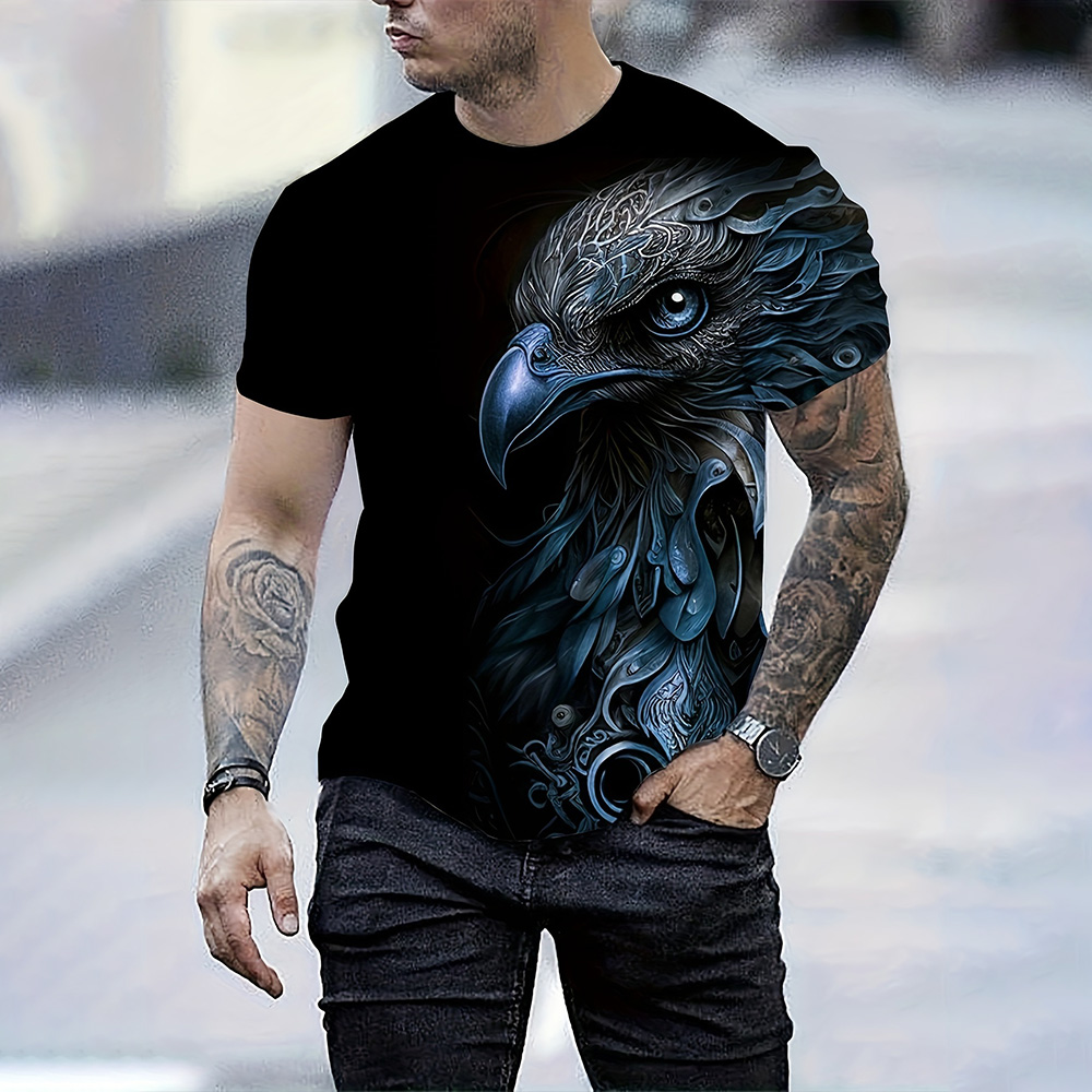 Retro Fashion Trend Eagle-shap - 3D Printing Eagle ulasan dan harga