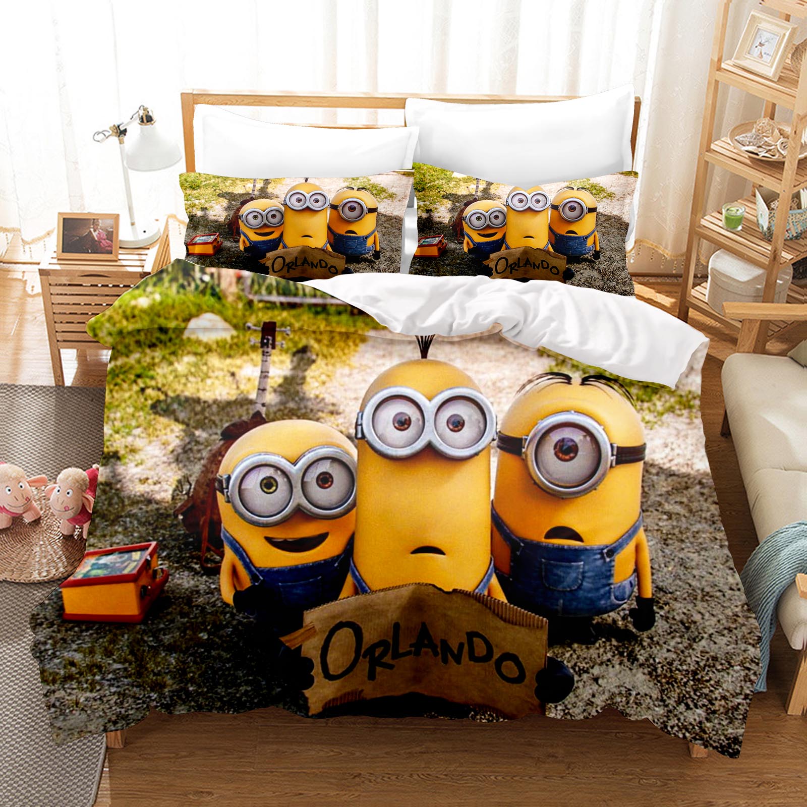Duvet Cover Peanuts Series Set - 3D Printing On Fabric ulasan dan harga